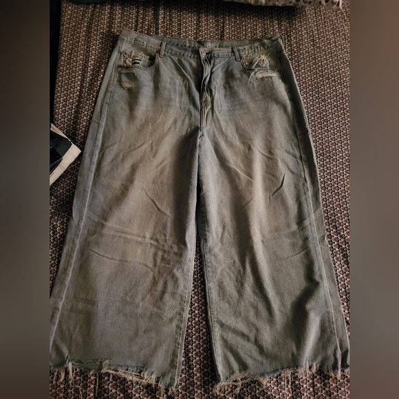 American eagle wide leg crop jeans, size 20. NWOT. - Picture 10 of 10